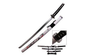 Image of Master Cutlery Fixed Blade, 40in, Carbon Steel Blade, Black Cord Wrap Handle SW-76-4