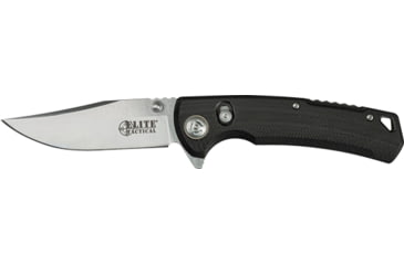 Image of Elite Tactical Chaser Folding Knife, 3.5 in, Stainless Steel, Clip Point, ETFDR006