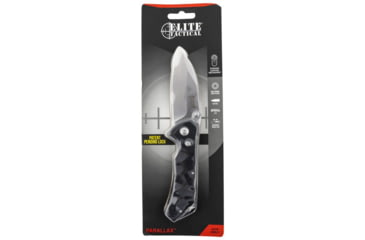 Image of Master Cutlery Parallax 3.5 Fixed Blade Knife, 3.5 in, Drop Point, ETFDR005SCS