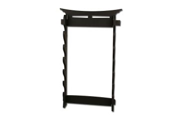 Image of Master Cutlery Sword Stand 6 Tier Wall Mount Sword Stand, Black WS-6WT