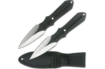 Image of Master Cutlery Throwing Knives, Set of 2, Nylon Sheath MC-C737-2