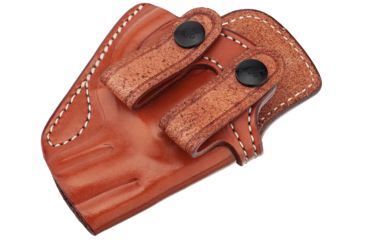 Image of Master's Holsters IWB w / Snap Holster, Right Hand, Brown, S&amp;W J frame 2in bbl, 7300BRN, EDEMO1