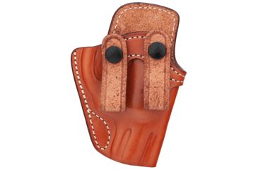 Image of Master's Holsters IWB w/Snap Holster, Right Hand, Brown, S&amp;W J-Frame-frame 2in bbl, 7300BRN, EDEMO1