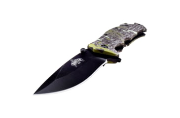 Image of Master USA Drop Point Spring Assisted Knife, 3.5 in, 3Cr13 Stainless Steel Stainless Steel, Digital Camo/Grey, MU-A001DGC