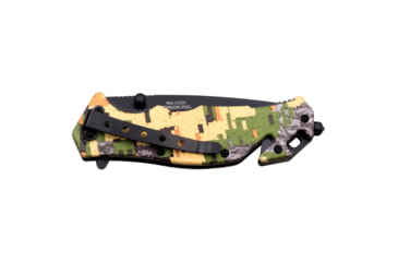 Image of Master USA Drop Point Spring Assisted Knife, 3.5 in, 3Cr13 Stainless Steel Stainless Steel, Digital Camo, MU-A001DC