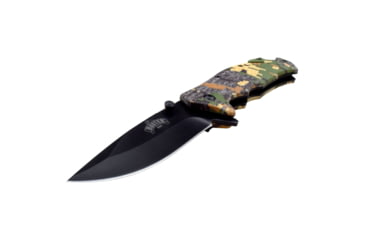 Image of Master USA Drop Point Spring Assisted Knife, 3.5 in, 3Cr13 Stainless Steel Stainless Steel, Digital Camo, MU-A001DC