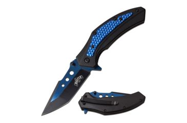 Image of Master USA MU-A077BL 3CR13 Steel Blade ABS Handle Folding Knife MU-A077BL