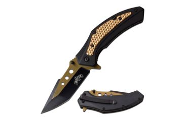 Image of Master USA MU-A077BZ 3CR13 Steel Blade ABS Handle Folding Knife MU-A077BZ