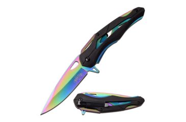 Image of Master USA MU-A086RB 3CR13 Steel Blade ABS Handle Folding Knife MU-A086RB