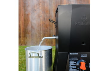 Image of Masterbuilt 16 Quart Propane Fryer with Thermostat Control, Black, Small, MB20020120