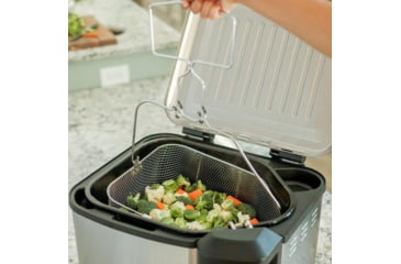Image of Masterbuilt XL Electric Fryer, Boiler, Streamer, Silver, Small, MB20012420