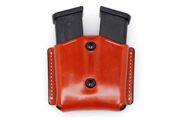 Image of Master's Holsters Double Mag Case - Double Stack 9mm/.40, Brown, 2089BRN