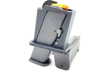 Image of Matador Arms Mag-X Magwell Adapter, AR-15 Mil-Spec Lowers, Glock G17/ G19, 9mm Luger, Anodized, Black, MAC138