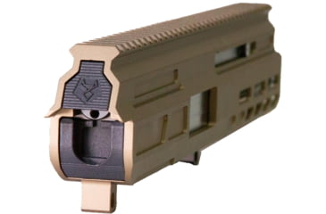 Image of Matador Arms MAT-9 AR-9 9mm 7.825in Roller Delayed Upper Reciever, 4150 Lightweight Nitrided Barrel, 1-10 Twist, 1/2x28 Threads, FDE, MAT9-U-FDEOP