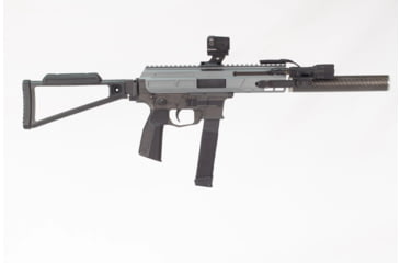 Image of Matador Arms MAT-9 AR-9 9mm 7.825in Roller Delayed Upper Reciever, 4150 Lightweight Nitrided Barrel, 1-10 Twist, 1/2x28 Threads, Gray, MAT9-U-GRYOP