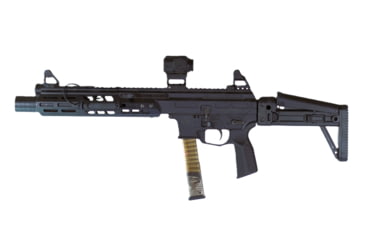 Image of Matador Arms MAT-916 AR-9 9mm 16in Roller Delayed Upper Reciever, 4150 Lightweight Nitrided Barrel, 1-10 Twist, 1/2x28 Threads, Black, MATK-U-16-BLKOP