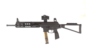 Image of Matador Arms MAT-916 AR-9 9mm 16in Roller Delayed Upper Reciever, 4150 Lightweight Nitrided Barrel, 1-10 Twist, 1/2x28 Threads, Black, MATK-U-16-BLKOP