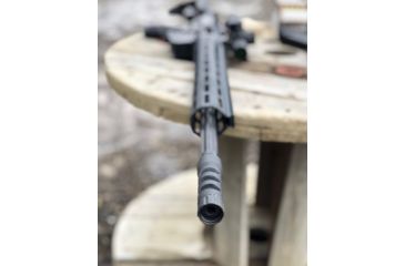 Image of Matador Arms Regulator Adjustable Muzzle Brake, 7.62x51mm NATO/ .308, 5/8x24 Thread, 4140 Steel, Nitride Coated, Black, MAC084