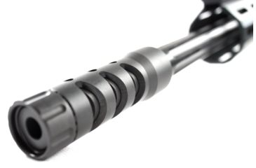 Image of Matador Arms Regulator Adjustable Muzzle Brake, 7.62x51mm NATO/ .308, 5/8x24 Thread, 4140 Steel, Nitride Coated, Black, MAC084