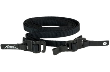 Image of Matador Better Tether Gear Straps, 2-Pack, Charcoal, MATTH2M2001G