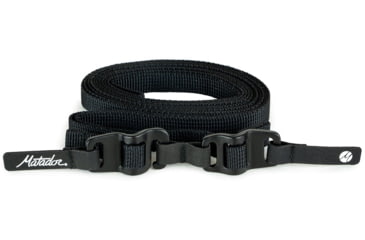 Image of Matador Better Tether Gear Straps, 2-Pack, Charcoal, MATTH2M2001G