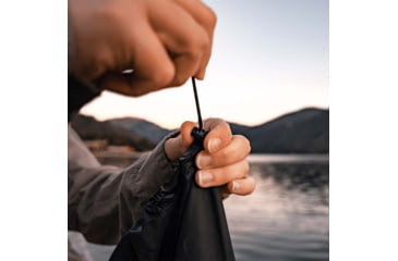 Image of Matador Droplet Water-Resistant Stuff Sack, 2.5 L, Black, MATDRS3001BK