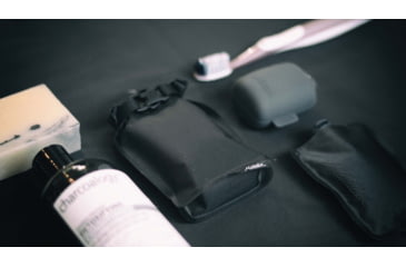 Image of Matador FlatPak Soap Bar Case, Charcoal/Black, One Size, MATFPS1001B