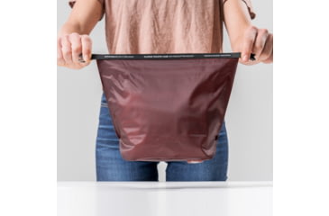 Image of Matador FlatPak V2 Waterproof Toiletry Case, Garnet Red, MATFP2C001R