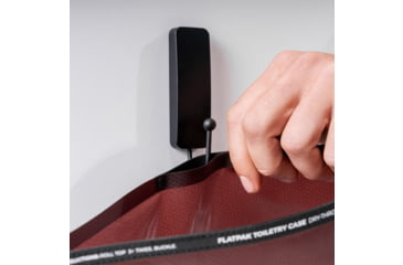 Image of Matador FlatPak V2 Waterproof Toiletry Case, Garnet Red, MATFP2C001R