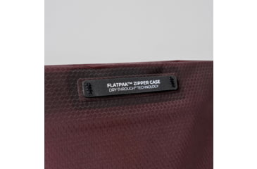 Image of Matador FlatPak V2 Zipper Toiletry Case, Garnet Red, MATFP2Z001R