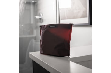 Image of Matador FlatPak V2 Zipper Toiletry Case, Garnet Red, MATFP2Z001R