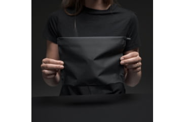 Image of Matador FlatPak Zipper Toiletry Case, Charcoal/Black, One Size, MATFPZ001CH