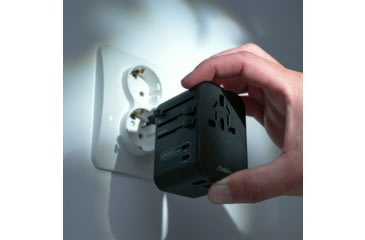 Image of Matador Global Travel Adapter, Black, 3x2x2, MATJY307001BK