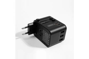 Image of Matador Global Travel Adapter, Black, 3x2x2, MATJY307001BK