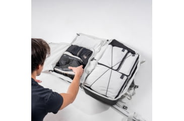 Image of Matador GlobeRider 45L Travel Backpack, Arctic White, MATGR45001W