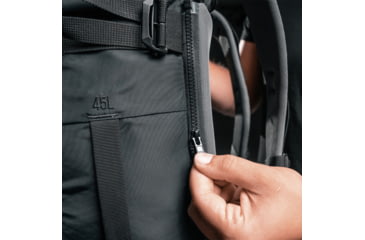 Image of Matador GlobeRider 45L Travel Backpack, Black, MATGR45001BK