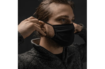 Image of Matador Keychain Mask, Charcoal, MATMK001CH