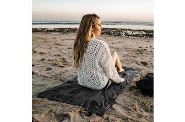 Image of Matador NanoDry Packable Beach Towel, Charcoal, MATBCHT001CH