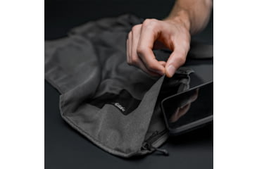 Image of Matador NanoDry Packable Beach Towel, Charcoal, MATBCHT001CH