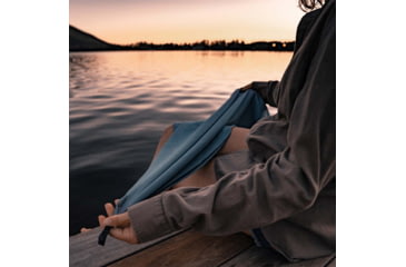 Image of Matador NanoDry Packable Shower Towel, Blue, Large, MATNDL2001B