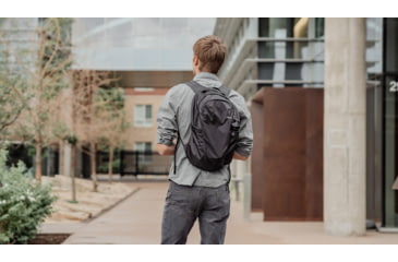 Image of Matador On-Grid Packable Backpack, Charcoal/Black, 16 liter, MATOGDP01BK