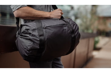 Image of Matador On-Grid Packable Duffle, Charcoal/Black, 25 liter, MATOGW01BK