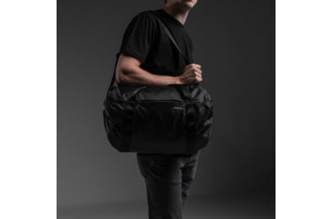 Image of Matador On-Grid Packable Duffle, Charcoal/Black, 25 liter, MATOGW01BK