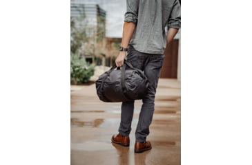 Image of Matador On-Grid Packable Duffle, Charcoal/Black, 25 liter, MATOGW01BK