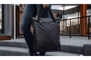 Image of Matador On-Grid Packable Tote, Charcoal/Black, 16 liter, MATOGT01BK