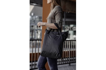 Image of Matador On-Grid Packable Tote, Charcoal/Black, 16 liter, MATOGT01BK