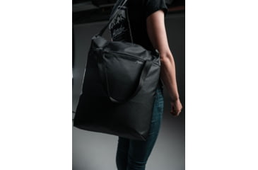 Image of Matador On-Grid Packable Tote, Charcoal/Black, 16 liter, MATOGT01BK