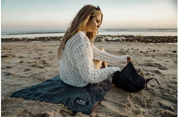 Image of Matador Packable Beach Towel, Volcom Grey, One Size, MVBT01GG