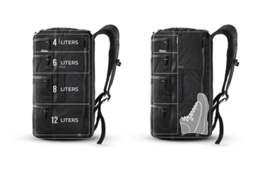 Image of Matador Segmented Backpack, Charcoal/Black, 30 liter, MATSEG30001BK