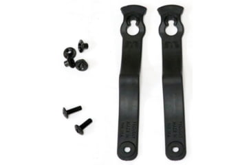 Image of Matchpoint USA PTL Push to Lock IWB Loop, 2x 1/2 Truss Head screw, Black Comfortuf 420 construction, PTL IWB LOOP 1